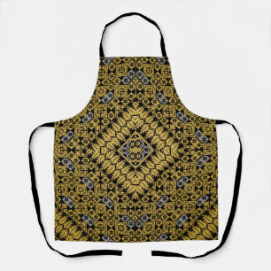 Palestinian Embroidery pattern Printed Design Apron