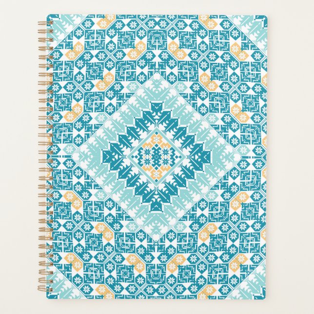 Palestinian Embroidery pattern Printed Design Planner (Front)