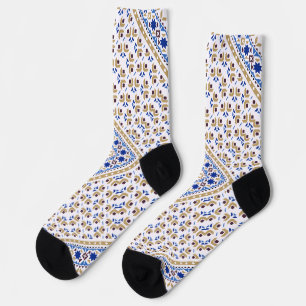 Palestinian Embroidery pattern Printed Design Socks