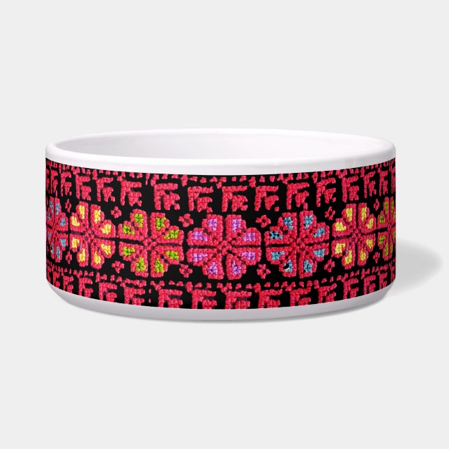 Palestinian Embroidery Tatreez printed Design (Front)