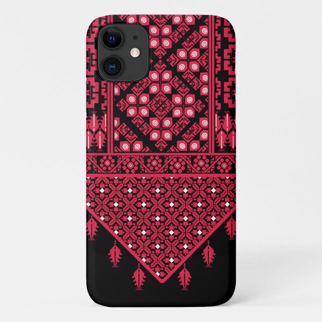 Palestinian Embroidery Tatreez printed design  Case-Mate iPhone Case (Back)