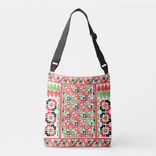 Palestinian Embroidery Tatreez printed design Crossbody Bag