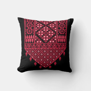 Palestinian Embroidery Tatreez printed design Cushion