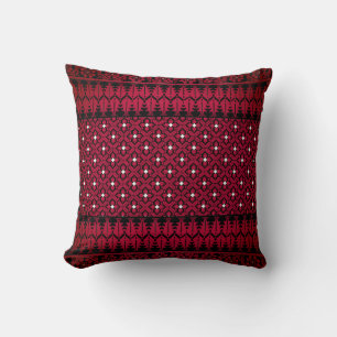 Palestinian Embroidery Tatreez printed design  Cushion