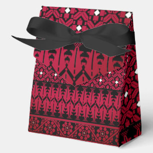 Palestinian Embroidery Tatreez printed design Favour Box