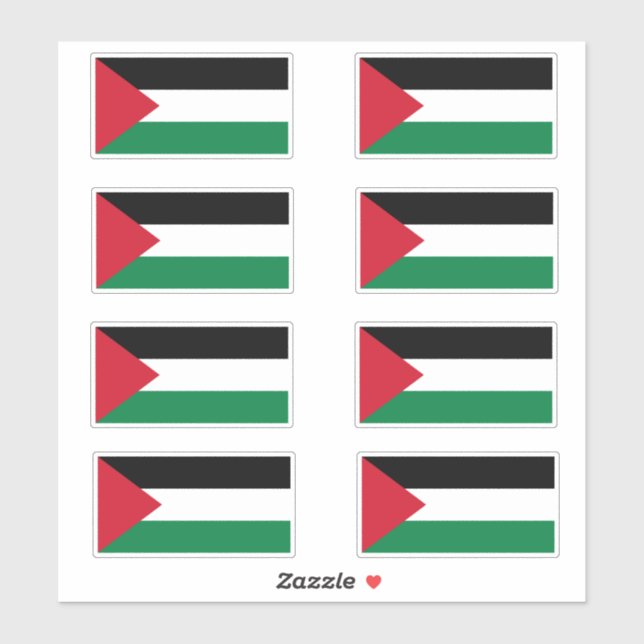 Palestinian Flag (ستيكرات علم فلسطين)‎ (Sheet)