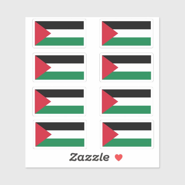 Palestinian Flag (ستيكرات علم فلسطين)‎ (Sheet)