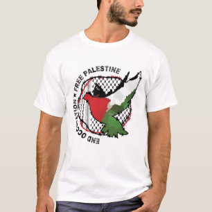 Palestinian Flag End Occupation Free Palestine T-Shirt