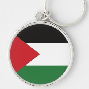 Palestinian flag Free Palestine customised Button Key Ring