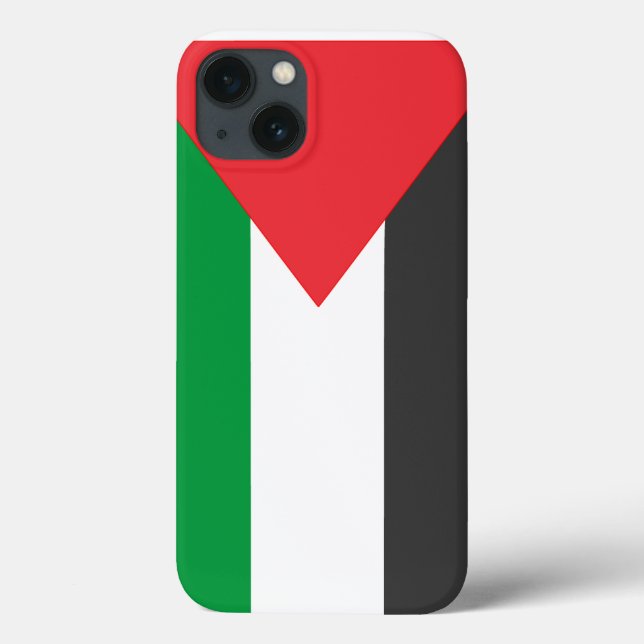 Palestinian flag Free Palestine customised   Case-Mate iPhone Case (Back)