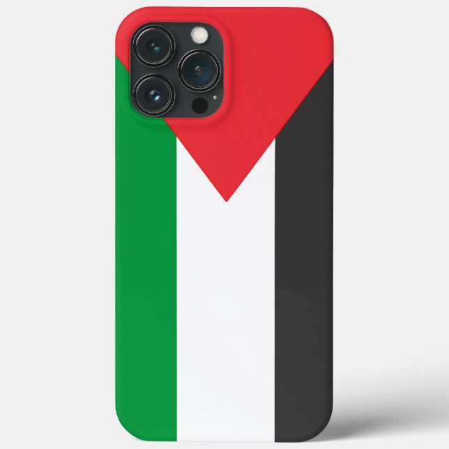 Palestinian flag Free Palestine customised Case-Mate iPhone Case (Back)