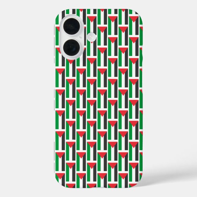 Palestinian flag Free Palestine customised Case-Mate iPhone Case (Back)