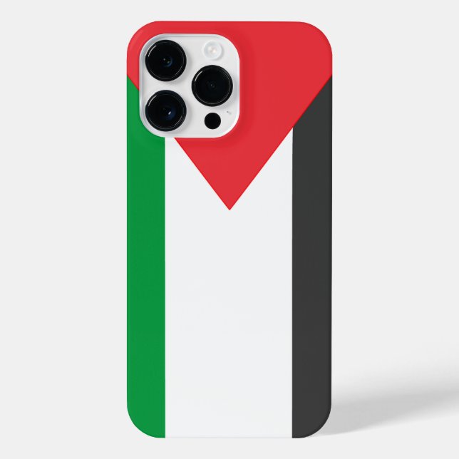 Palestinian flag Free Palestine customised iPhone Case (Back)