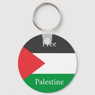 Palestinian flag Free Palestine customised Key Ring