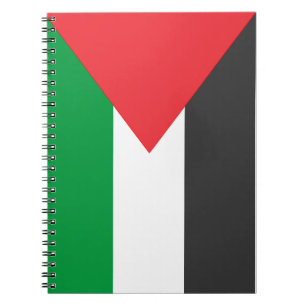 Palestinian flag Free Palestine customised Notebook