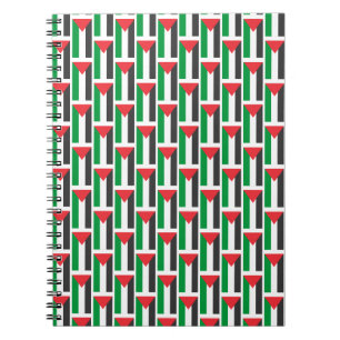 Palestinian flag Free Palestine customised Notebook