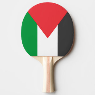 Palestinian flag Free Palestine customised Ping Pong Paddle