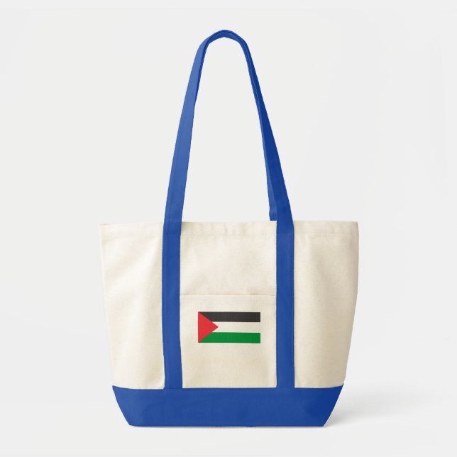 Palestinian flag Free Palestine customised Tote Bag (Front)