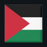 Palestinian Flag Magnet<br><div class="desc">Customizable World Flag Products - Please feel free to add your own text.</div>
