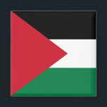 Palestinian Flag Magnet<br><div class="desc">Customizable World Flag Products - Please feel free to add your own text.</div>