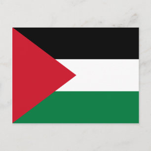 Palestinian Flag (Palestine) Postcard