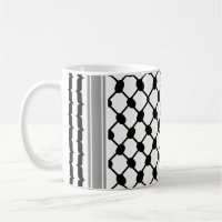 Palestinian Hatta Keffiyeh Kufiya Folk (2 Pattern)