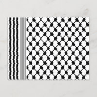 Palestinian Hatta Keffiyeh Kufiya Folk (2 Pattern)