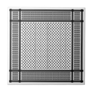 Palestinian Joranian kuffiya black and white Tile