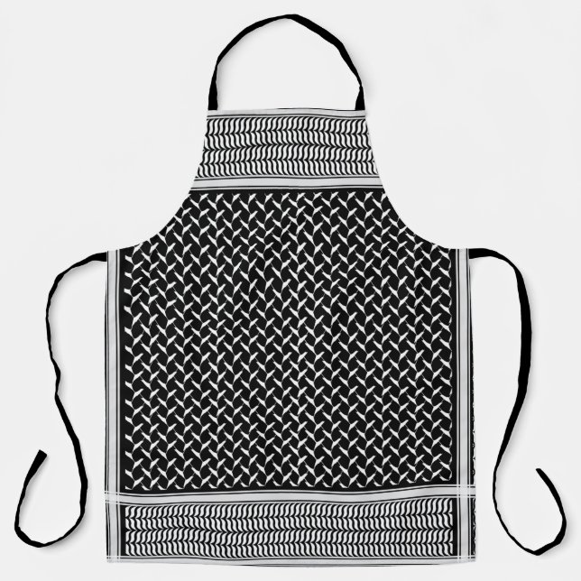 Palestinian Keffiyeh  Apron (Front)