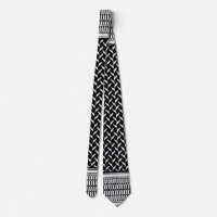 Palestinian Keffiyeh Black and white