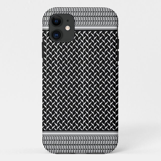 Palestinian Keffiyeh  Case-Mate iPhone Case (Back)