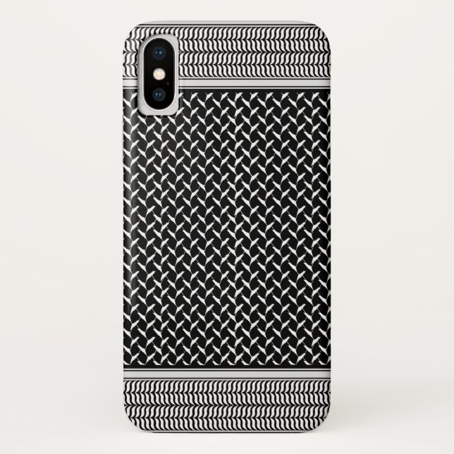 Palestinian Keffiyeh  Case-Mate iPhone Case (Back)