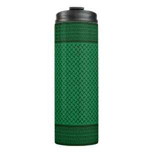 Palestinian keffiyeh   Palestine map Pattern Thermal Tumbler