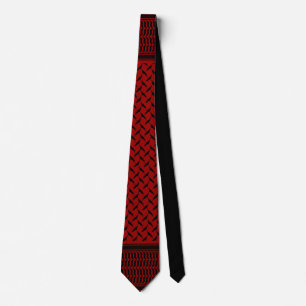 Palestinian keffiyeh Palestine map Pattern Tie