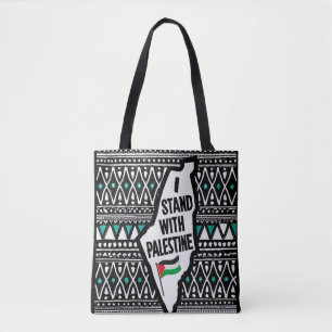 palestinian keffiyeh tote bag-free palestine