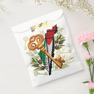 Palestinian Key Symbol of the Right of Return Favour Bags