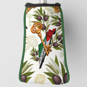 Palestinian Key Symbol of the Right of Return Golf Head Cover