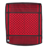 palestinian kuffiya black and red