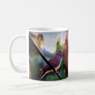 Palestinian Laughing Morning Dove Painting Style Coffee Mug