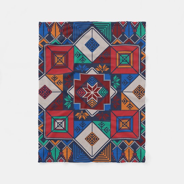 Palestinian Lives Matter, Equality , Free Palestin Fleece Blanket (Front)