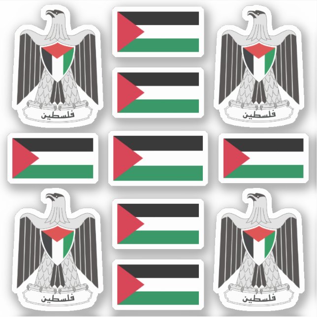 Palestinian national symbols /emblem and flag (Front)