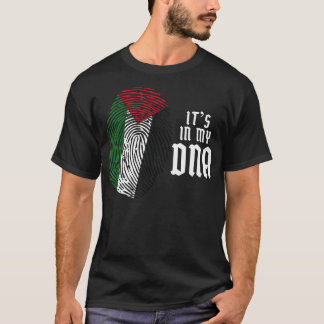 Palestinian Pride DNA Flag Of Palestine T-Shirt