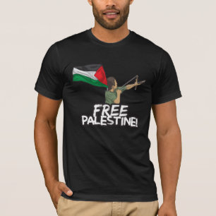 Palestinian Resister kid-flag Palestinians freedom T-Shirt