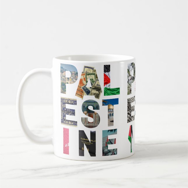 Palestinian Solidarity  Coffee Mug (Left)
