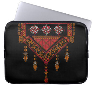 Palestinian Tatreez  Embroidery   palestine Art Laptop Sleeve