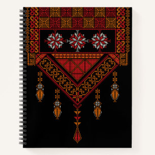 Palestinian Tatreez  Embroidery  palestine Art  Notebook