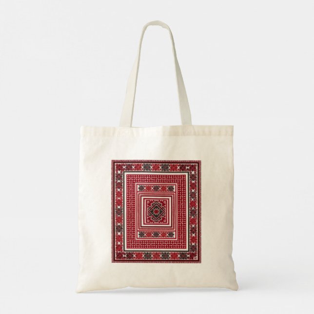 palestinian tatreez tote (Back)