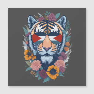 Palestinian tiger - Palestine FLAG 