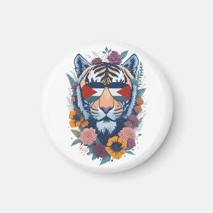 Palestinian tiger - Palestine FLAG  Magnet