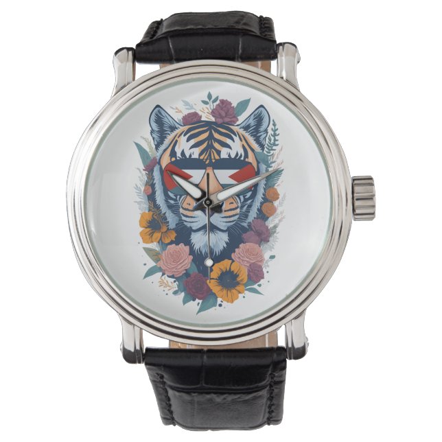 Palestinian tiger - Palestine FLAG  Watch (Front)